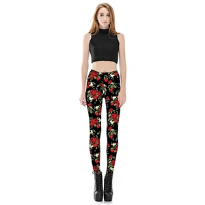 Women's  Digital Printing Leggings High Waisted  Sports Workout Tights