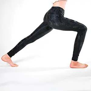 New Knitted Hips Quick-drying Perspiration  Solid Color Body High Waist Leggings
