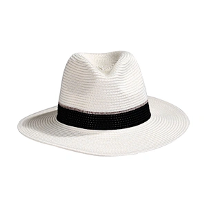 Hot selling Washable And Foldable UV Protect Straw White Panama Hat