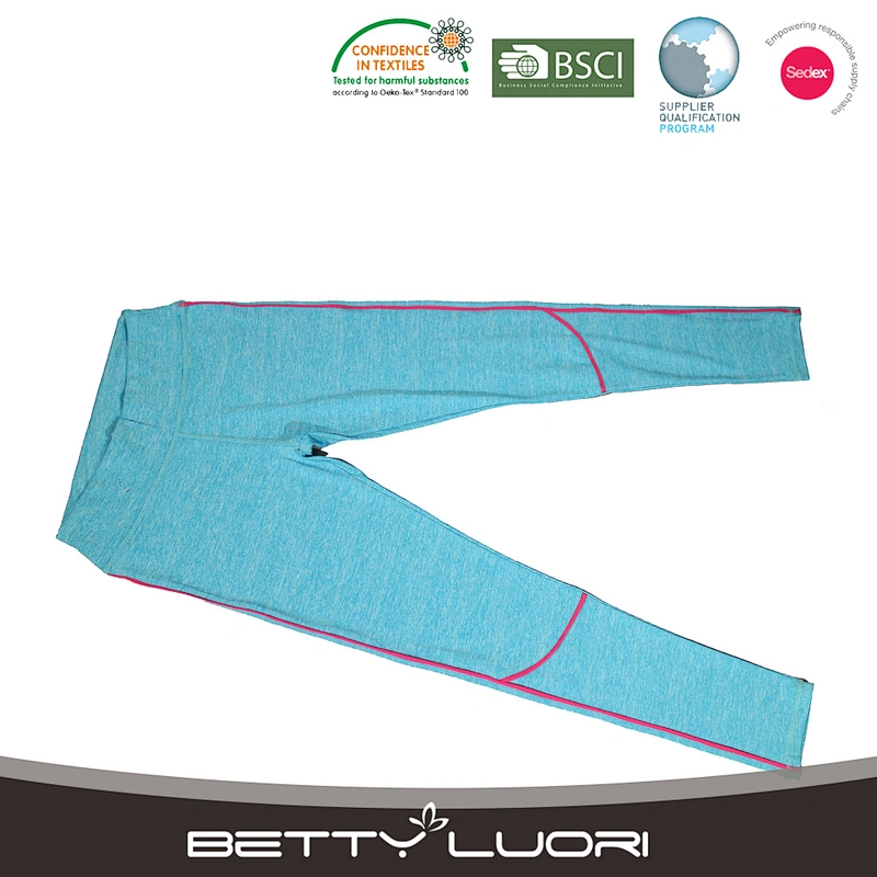 Popular sport legging blue for women