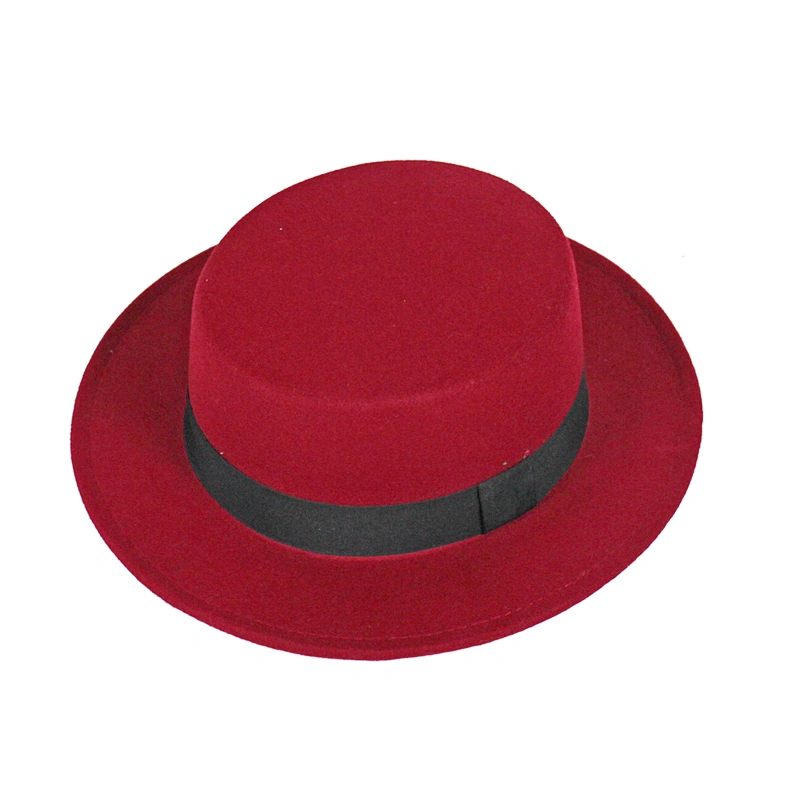 Good Price Fashionable Warm Fall and Winter Free Sample Women Felt boater hat