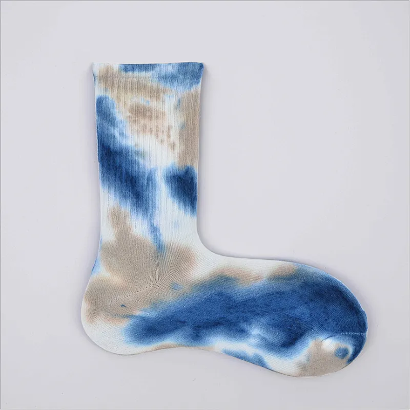 Adult Mens No Show Socks Cotton Short Tie Dye Custom Sport Socks With Cushions