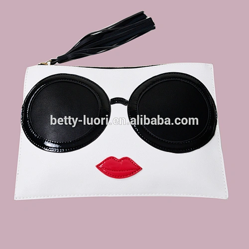 Customer New Design Hot Sale Woman PU Clutch Bag