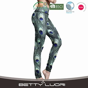 Fashion body shape breathable fitness girls capri tights