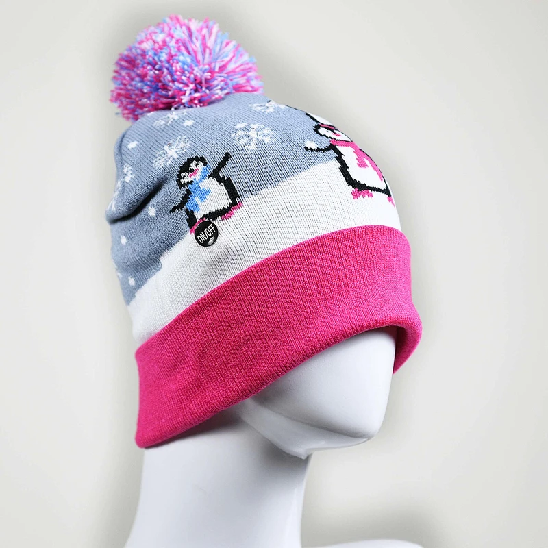 2020 LED Light-up Knitted Holiday Christmas Beanie Hat Winter Beanie With Led Lights