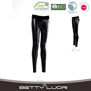 China Wholesale Custom Sexy Leather Leggings for Women