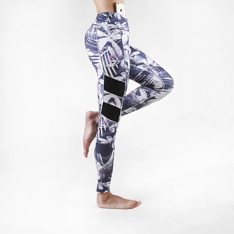 Women Sports Wear Athletic Workout Sublimation Yoga Leggings