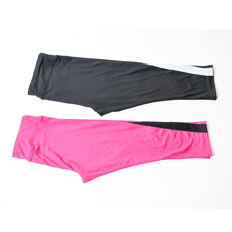 100%polyester Women Sports pink fitness legging