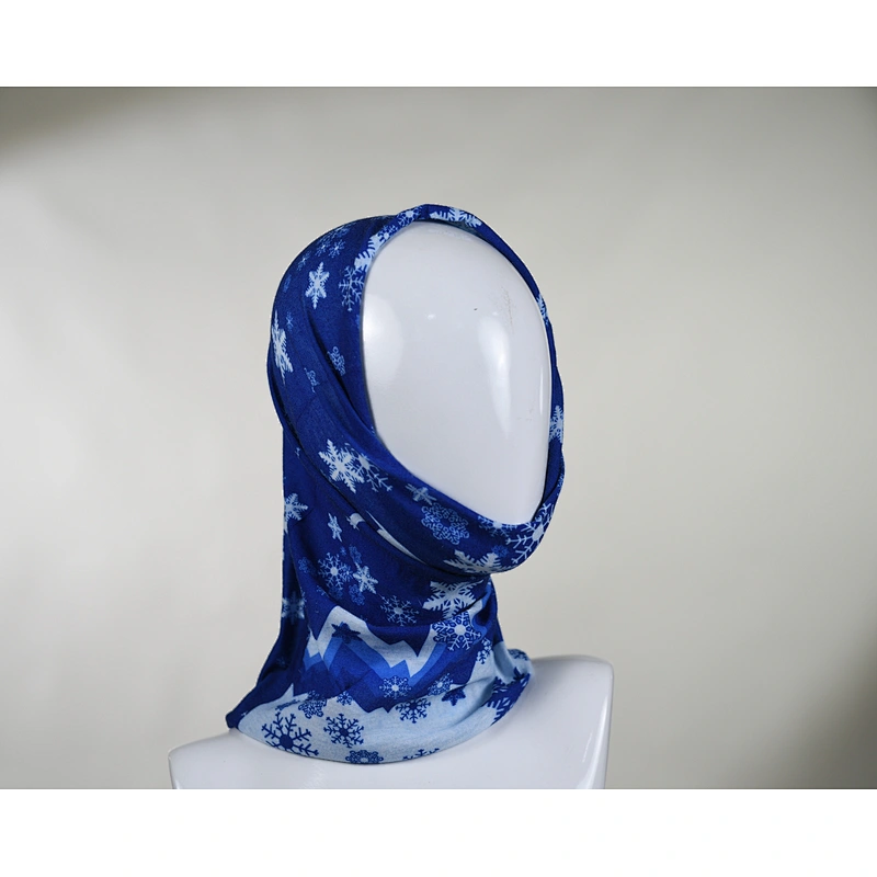 Custom Printed Seamless Tube Neckerchief Scarf Neck Warmer Bandana
