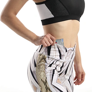 Women's  Length Tights Yoga Workout Printed Pants