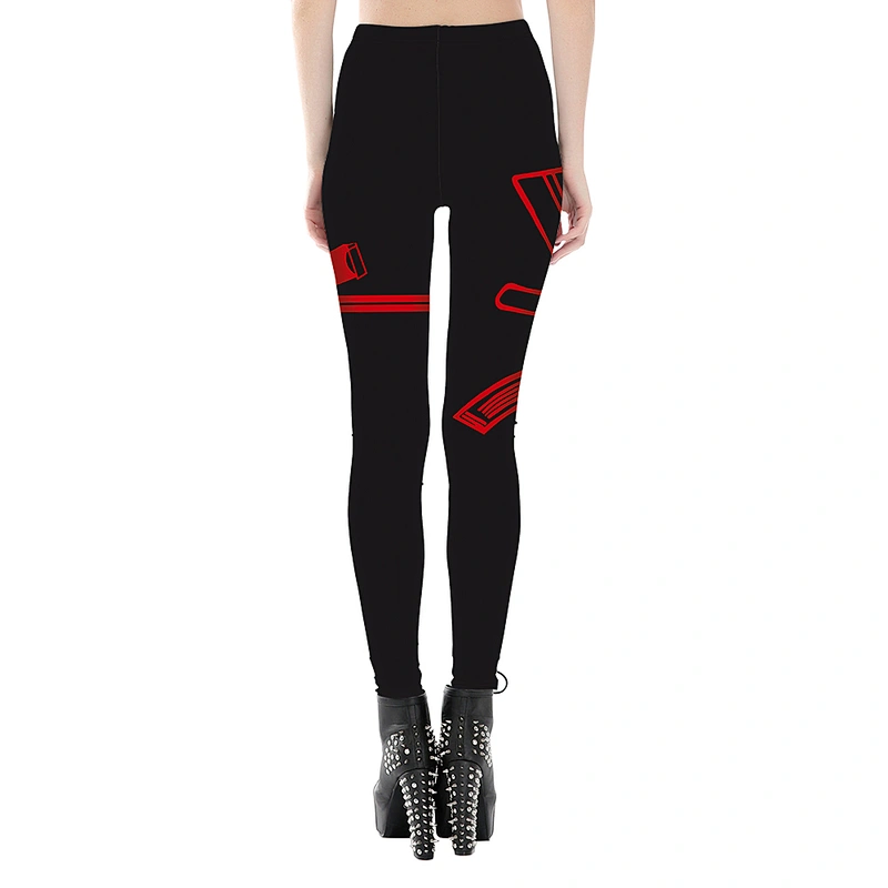 Women's Fashion Sexy Digital Print Pattern Stretch Leggings