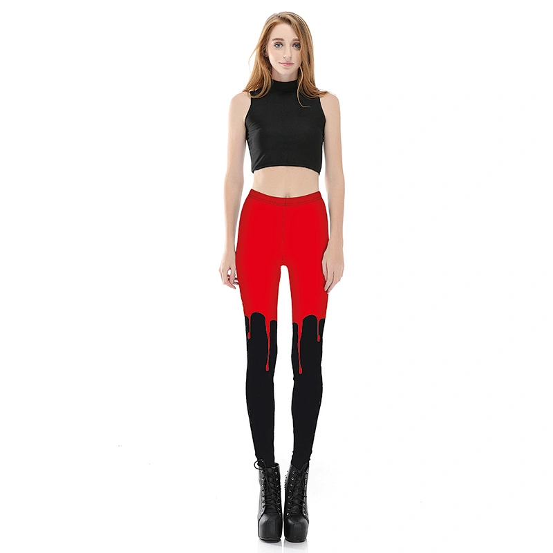 Fashion Women 3D Print Stretchy Leggings