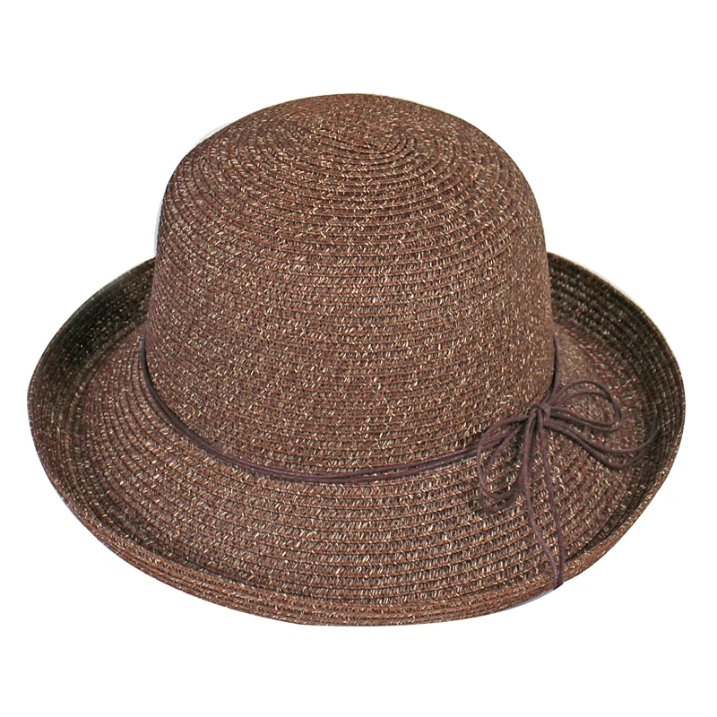 Wholesale UV sunscreen Summer Women Straw Women Cloche Hat