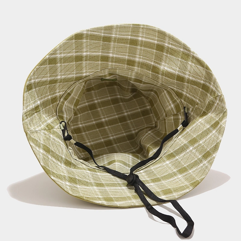 Women's fashon 100%polyester w double face Bucket Hat
