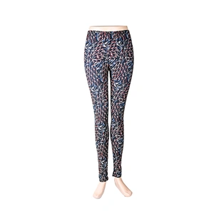 100%polyster Women printed yoge pants