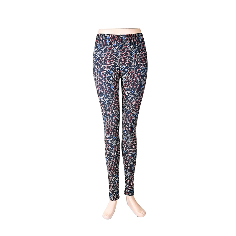 100%polyster Women printed yoge pants