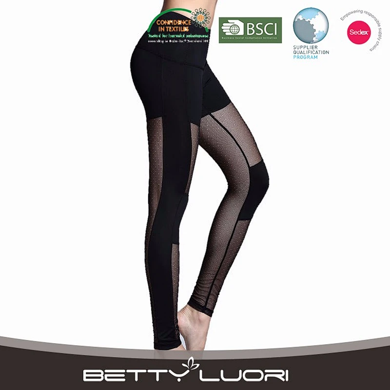 Fashion body shape breathable fitness girls capri tights