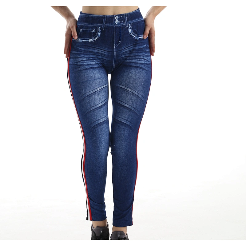 Women's jeans Seamless Fashion Striped Tight