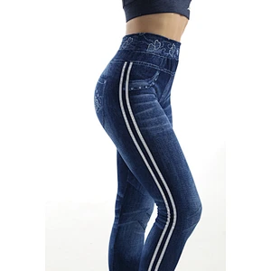 High Waisted Tummy Control Stretch Workout  Striped Seamless Yoga Pants