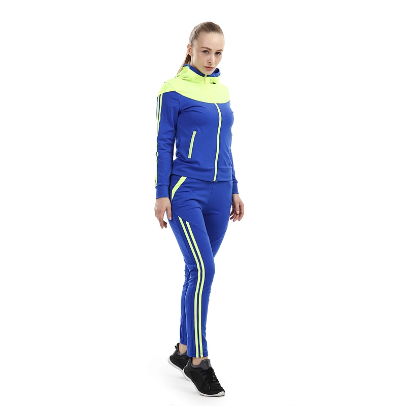 OEM plain hoodies and pants set fitness womens  tracksuit Set