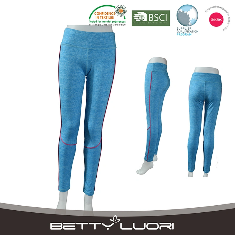 Popular sport legging blue for women