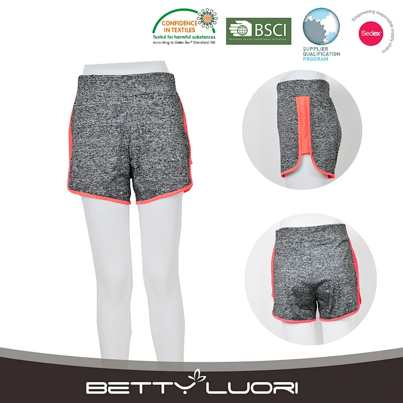 Fashion cheap yoga running shorts for women