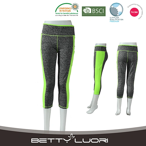 Ladies cheap polyester sport legging
