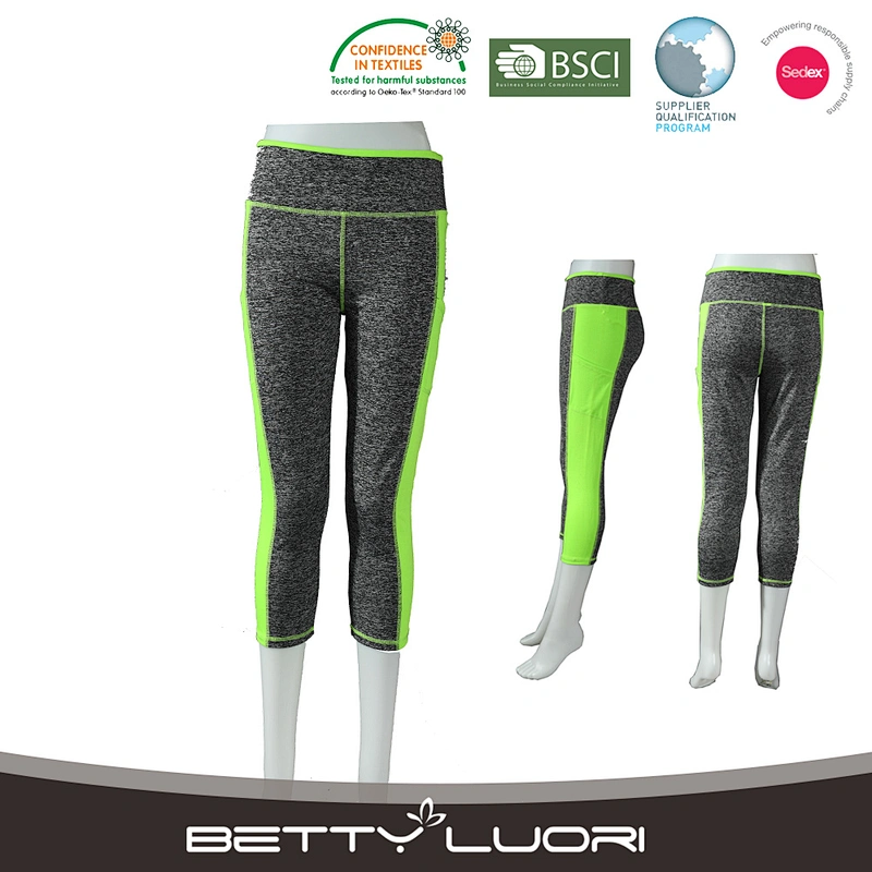 Ladies cheap polyester sport legging