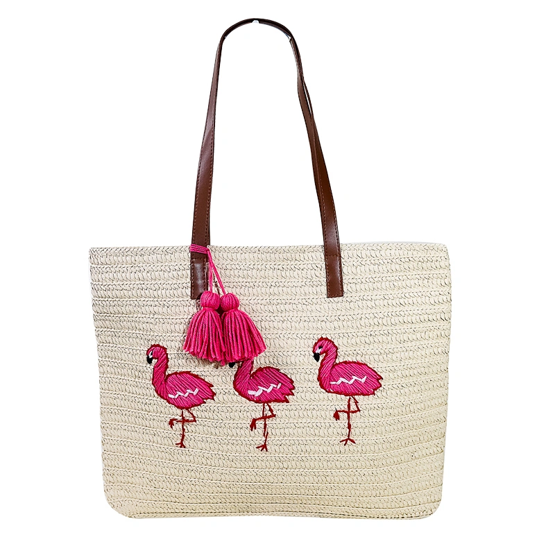 Ladies Fashion Paper Straw handbag