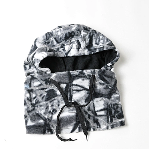 Military Printed Mask Polar Fleece  Hat with customized logo