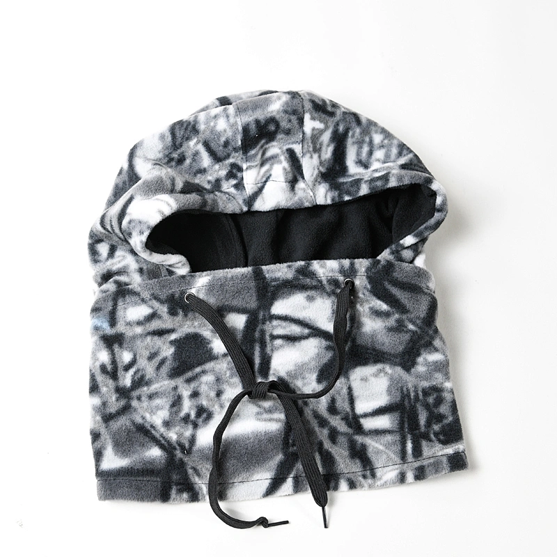 Military Printed Mask Polar Fleece  Hat with customized logo