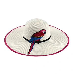 Emborided patch new ladies fashion hat