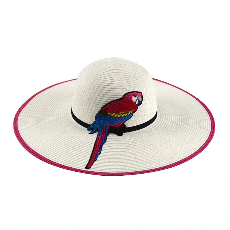 Emborided patch new ladies fashion hat