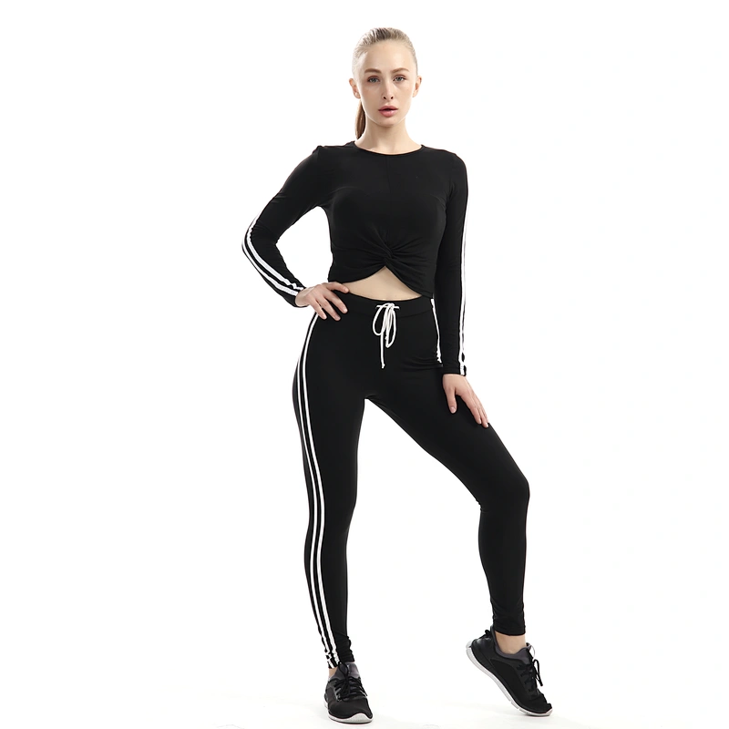 Wholesale High Quality Custom Plain Long Sleeve Women Crop Tops Hoodies
