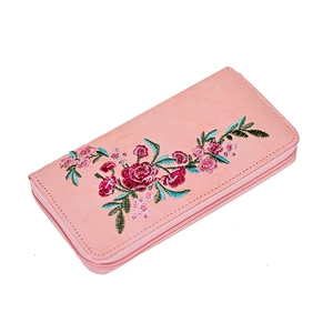 High Quality Ladies Embroidered Wallet Pures