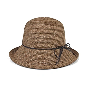 Wholesale UV sunscreen Summer Women Straw Women Cloche Hat