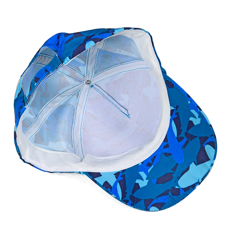 100% Polyester Kids Fish Print Cap