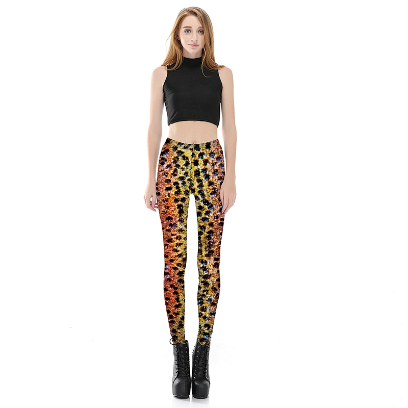 Digital Print  Stretch Leggings Pant for Women