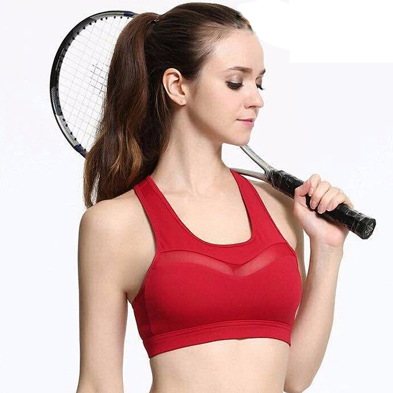 Girl popular waterproof and moisture wicking cheap  ladies sexy yoga sport bras