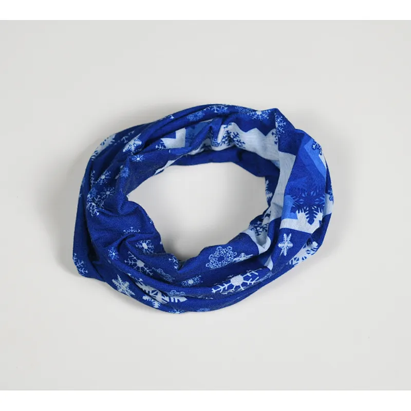 Custom Printed Seamless Tube Neckerchief Scarf Neck Warmer Bandana