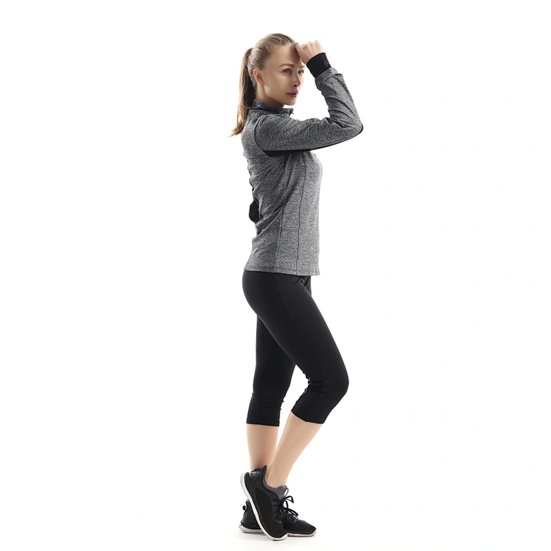 Women's Fashion Mesh yoga black leggings