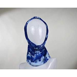 Custom Printed Seamless Tube Neckerchief Scarf Neck Warmer Bandana