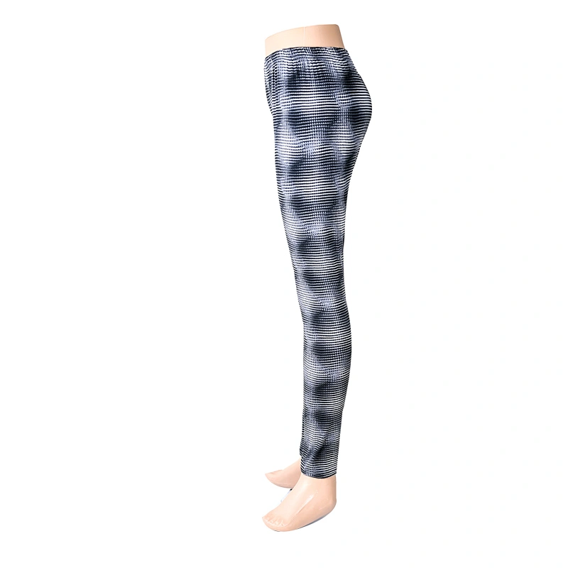 New arrival wholesale custom fashion women printed tight legging