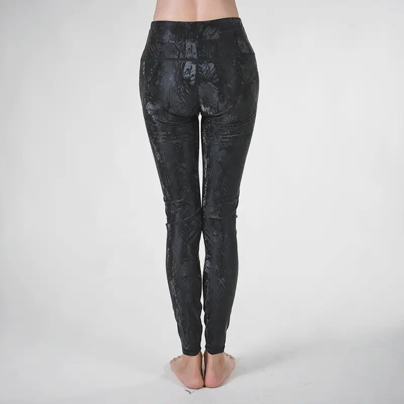 New Knitted Hips Quick-drying Perspiration  Solid Color Body High Waist Leggings