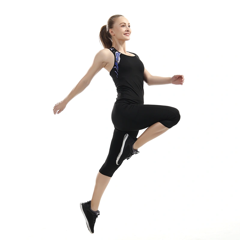 Hot Sale Gym Apparel Tights Woman Fitness High Waisted Yoga Capri Pants Leggings