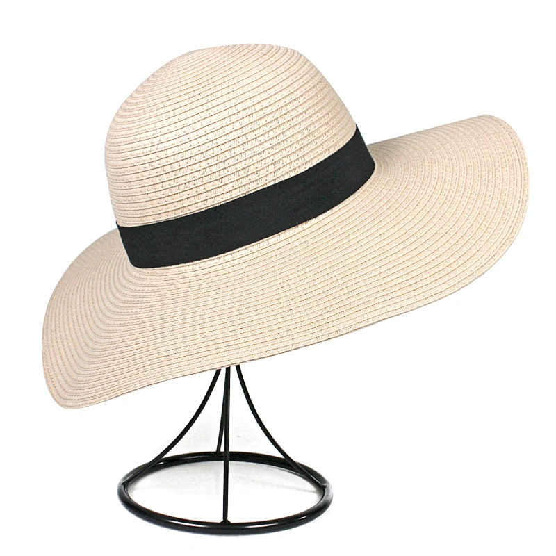 Basic Summer Anti UV and Breathable and Promotional Beach Straw Hat