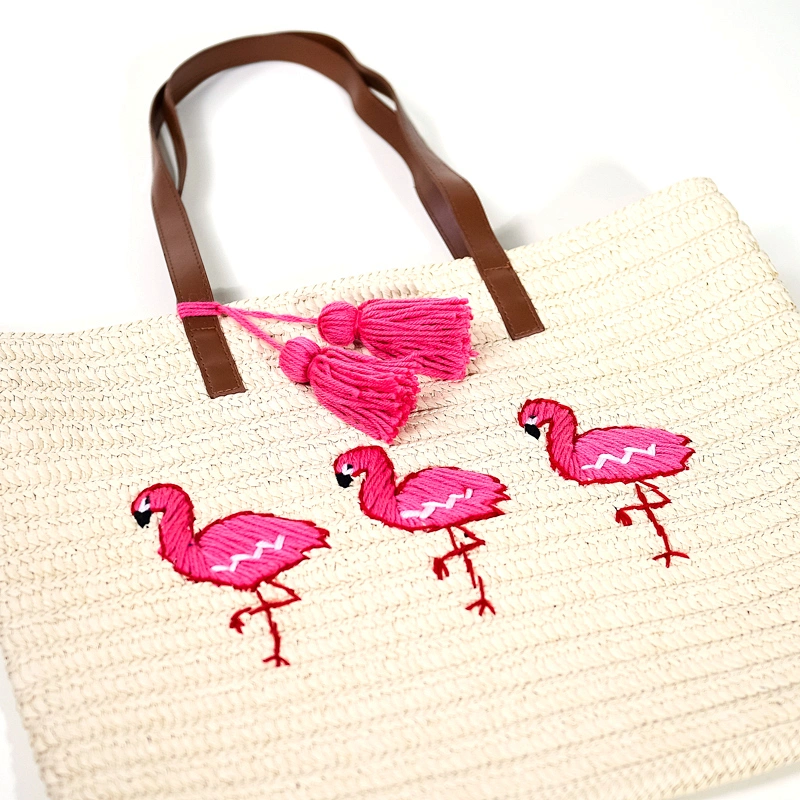 Ladies Fashion Paper Straw handbag