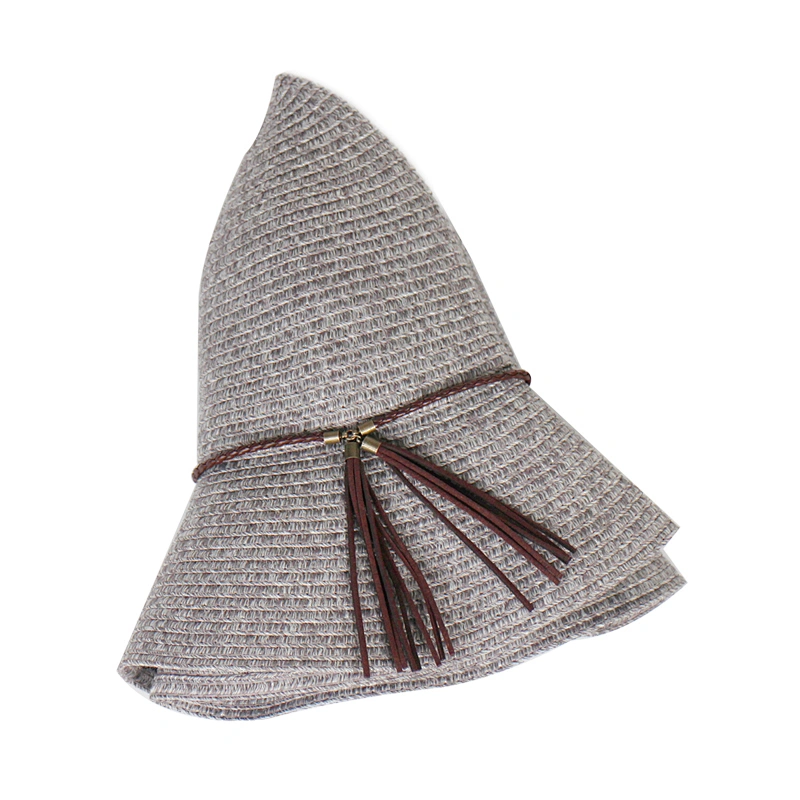 Customize Women Paper Straw Summer Straw Bucket Hat