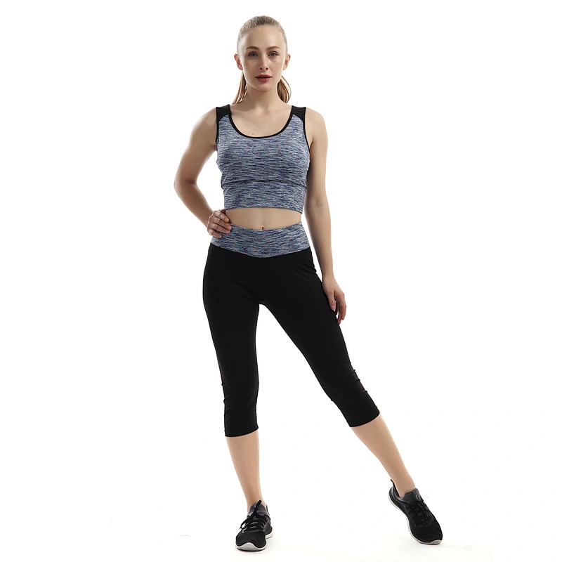Women's Yoga Capri Pants High Waist Slim Sexy Hollow Outdoors Running Fitness Leggings