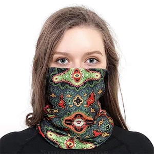Popular seamless bandana Item of headwear and your own design and logo printing of headwear bandana